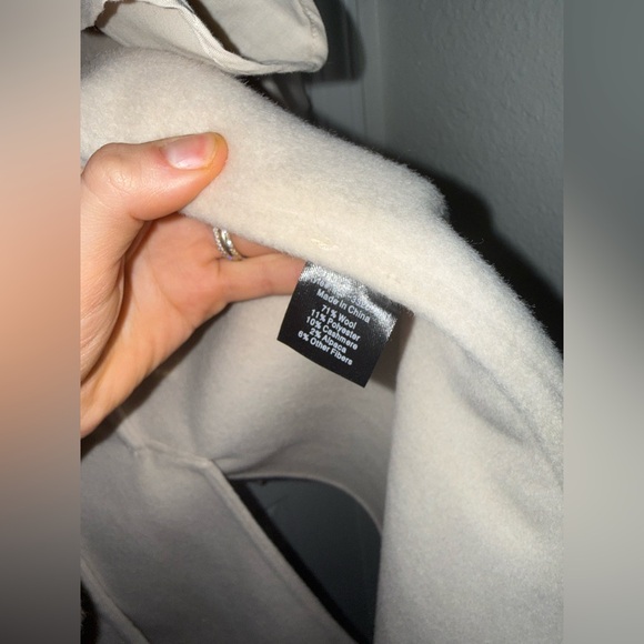 Jenni Kayne New Cashmere Overcoat Stone XS - Picture 7 of 16